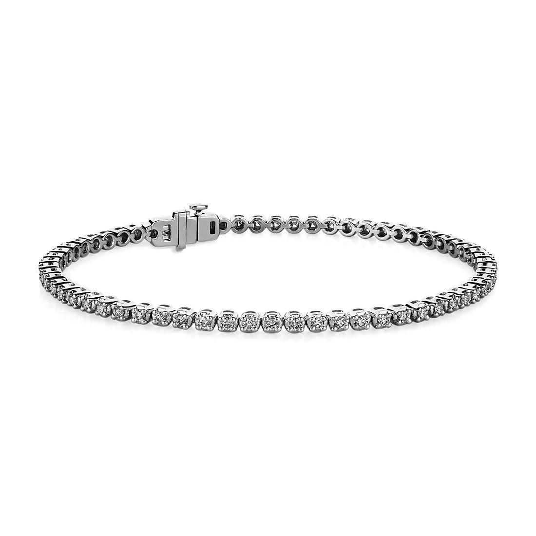 Blue Nile Lab Grown Diamond Tennis Bracelet